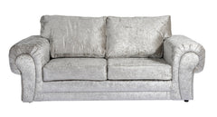 Silver Verona Crushed Velvet